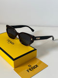Womens Fendi Brown Luxury Sunglasses 