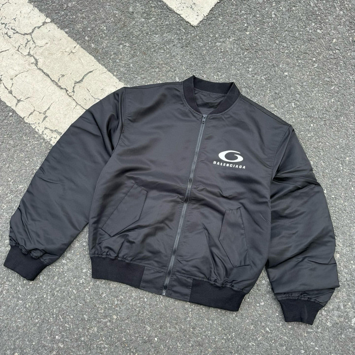 Balenciaga Men’s Bomber Jacket Luxury Bomber 