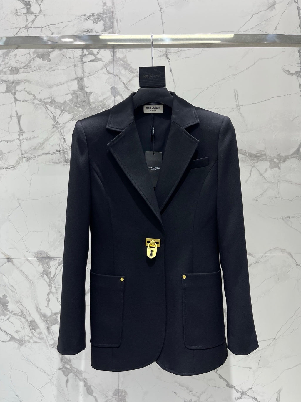 YSL Black Tailored Jacket 