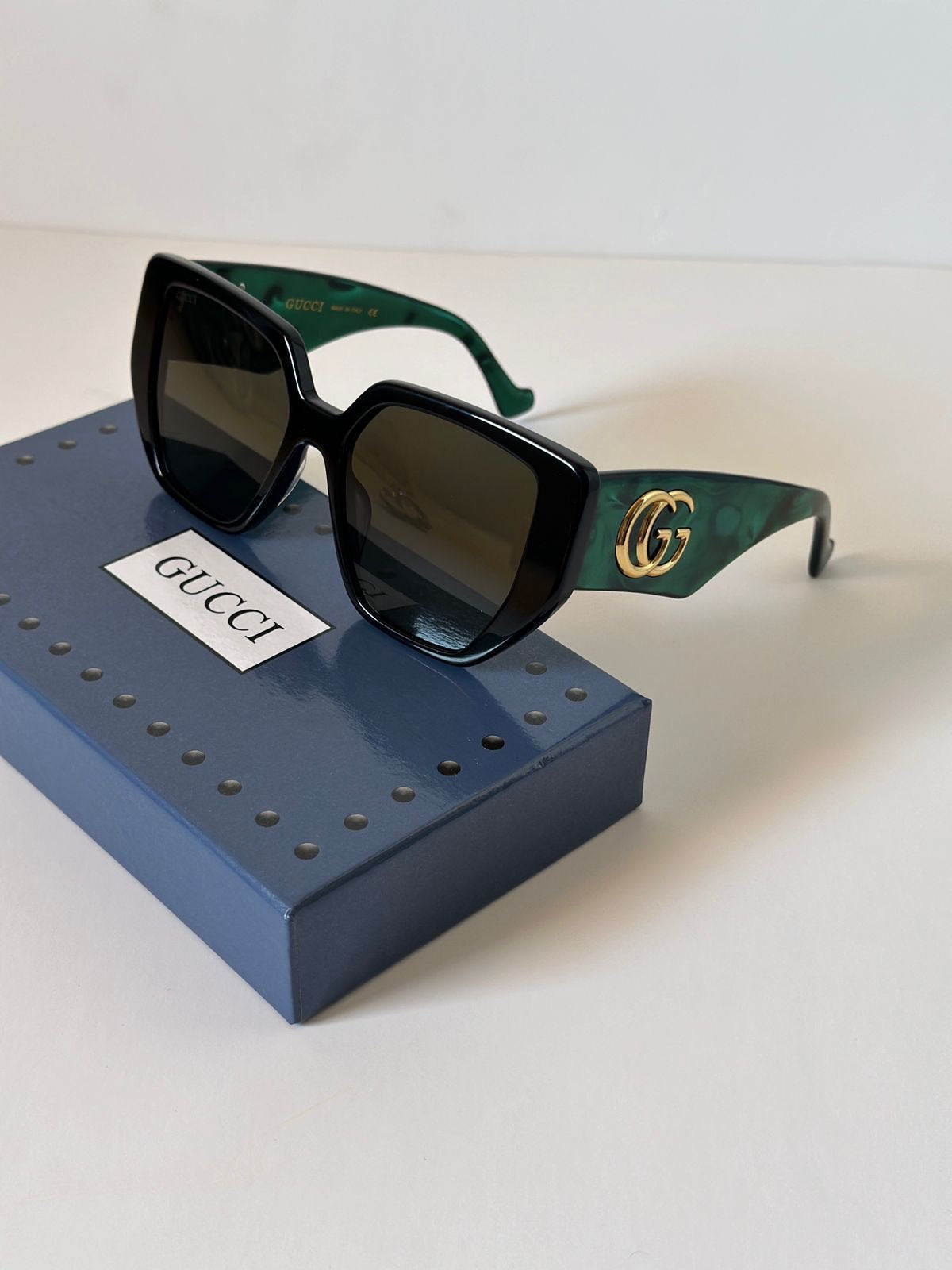 Gucci Green Sunglasses 