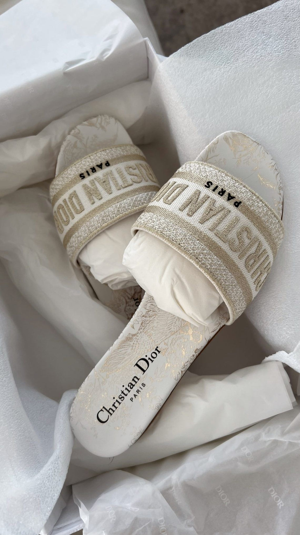 Dior white sandals summer sandal 
