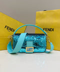 Fendi Turqoise Sequin Bag Women’s Luxury Bag 