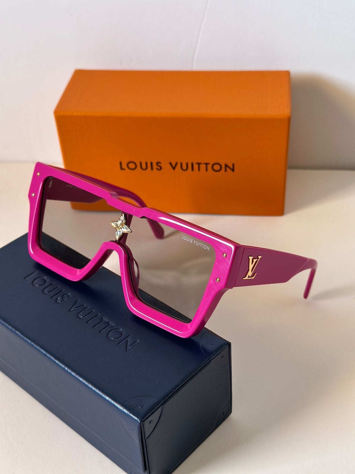 Pink Louis Vuitton Sunglasses 