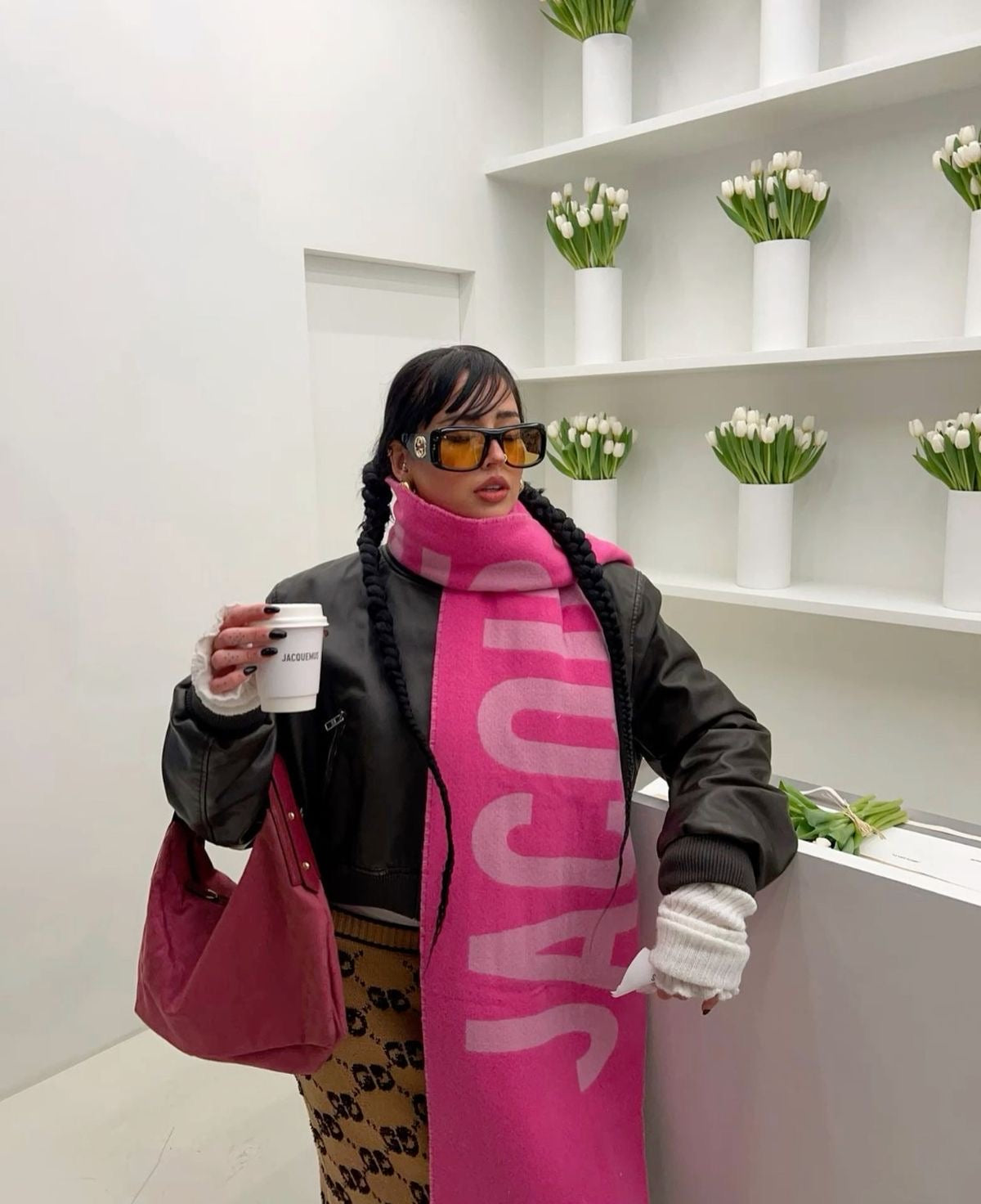 Jarola Pinka Scarf