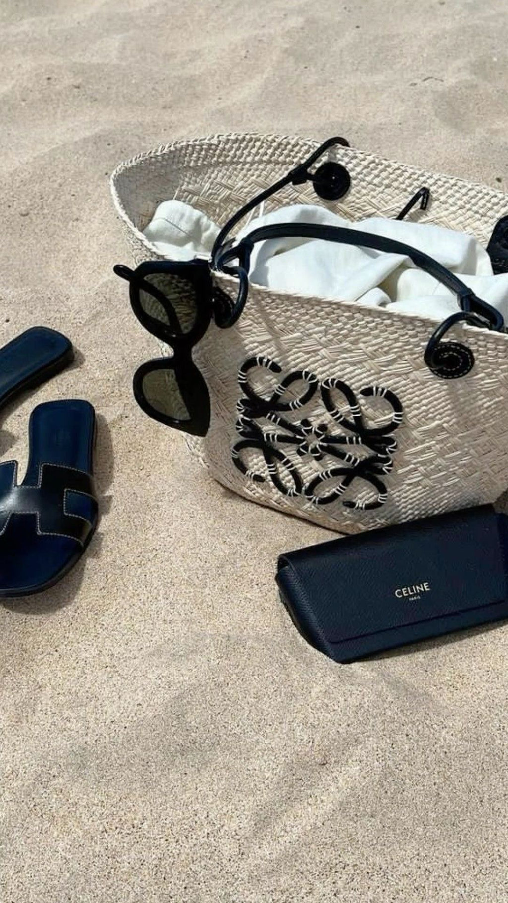 Lola Beach Bag (Black)