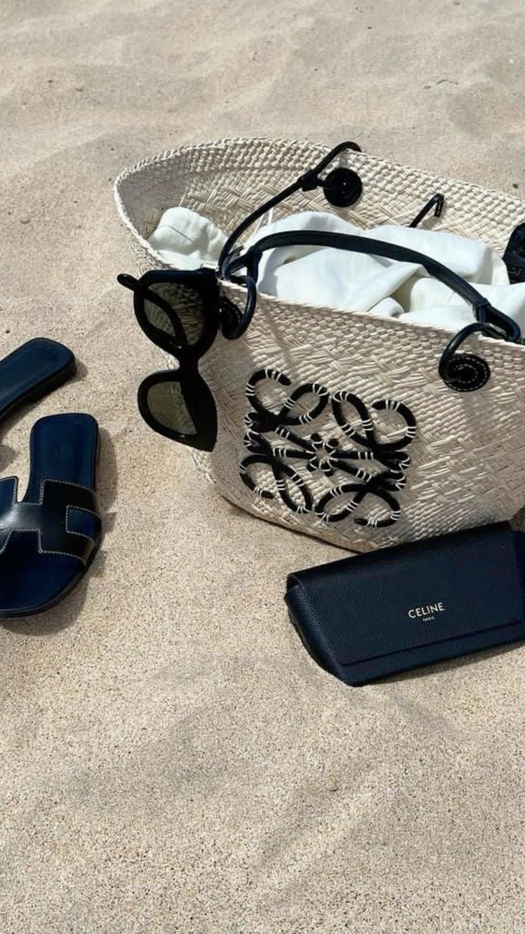 Lola Beach Bag (Black)